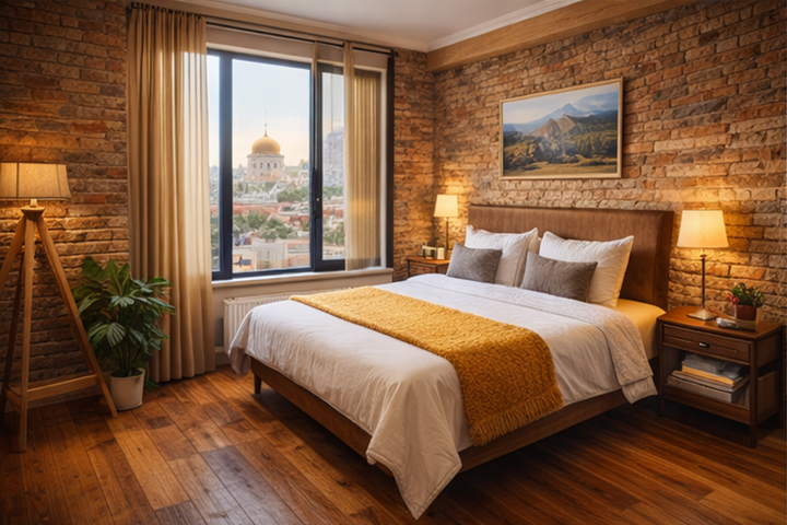 Accommodation in a double room