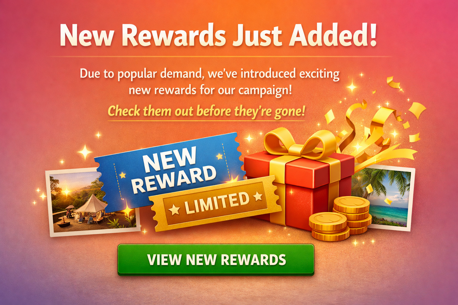 Introducing New Rewards!